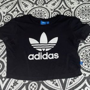 Adidas crop tee